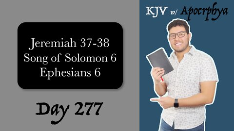 Day 277 - Bible in One Year KJV [2022]