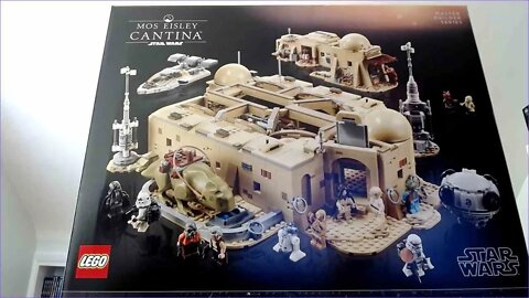 Lego Star Wars Mos Eisley Cantina Unboxing and Build Stream Part 2