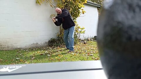 Tree Chopping Using A 40 To 60 LB Rubber Band