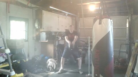 Kettlebell / Shoveling Blue Collar Circuit.