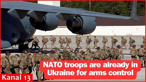 NATO troops are already in Ukraine for arms control