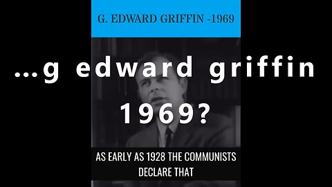 …g edward griffin 1969?