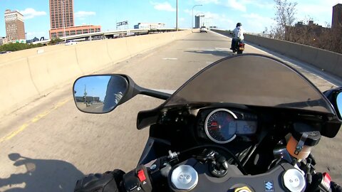 Chill ride yesterday. It was a beautiful day. Buffalo to Angola NY and back