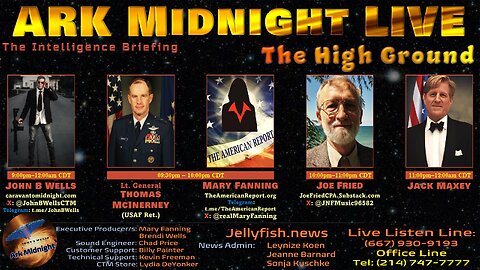 The Intelligence Briefing / The High Ground - John B Wells LIVE