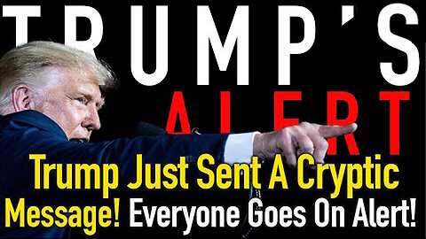 Trump Just sent A Cryptic Message! Everyone Immediately Goes On Alert 10/01/23..