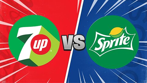 Soda Showdown: 7UP vs. Sprite - Uncovering the Differences! | Clear Cola Wars