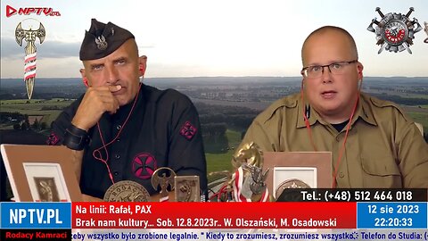 Brak nam kultury... - Olszański, Osadowski NPTV (12.08.2023)