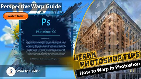 How to Change The Perspective In Photoshop for Beginners | Perspective Warp Guide | #photoshoptips