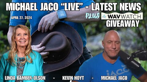 Michael Jaco "LIVE" with Linda Bamber and Kevin Hoyt - news & giveaway