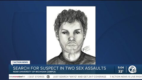 Police release sketch of man who assault 2 women within 5 minutes of each other