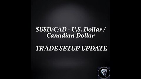 $USD/CAD - Trade Setups Update 🔘 USD/CAD broke below the value area low, EMA's crossed bearish
