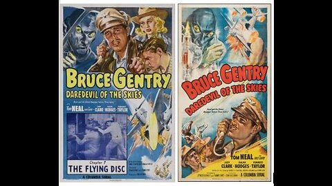 BRUCE GENTRY--DAREDEVIL OF THE SKIES (1949). Compilation of a 15-chapter serial.