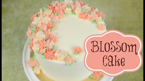 Copycat Recipes Buttercream Blossom Cake Decoration - CAKE STYLE Cooking Recipes Food Recipes Health