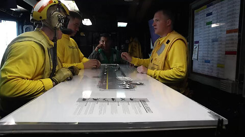 USS Bataan Sailors Conduct Preflight Operations