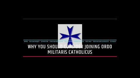 Why You Should Consider Joining Ordo Militaris Catholicus