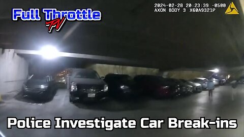 Police Investigate Multiple Vehicle Break-ins!