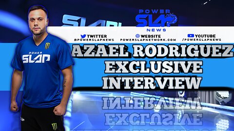 Power Slap News Interview : Azeal Rodriguezz talks Vegas Dubai and powerslap2 #powerslap