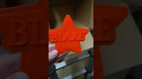 3D Printing a Xmas Star Decoration With Custom Name Captain Steve Vlog