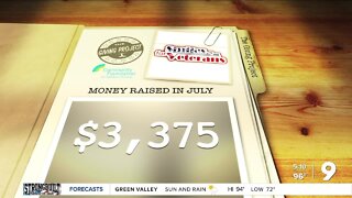 The Giving Project: July totals for Smiles for Veterans