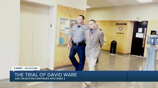 Week 2 in jury selection for David Ware trial