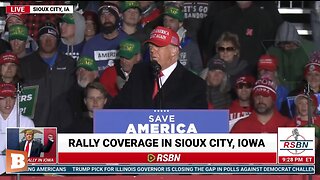 LIVE: Donald Trump holding “Save America” Rally in Sioux City, IA...