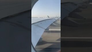 Emirates A380 Takeoff Dubai