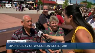 Wisconsin State Fair opening day underway