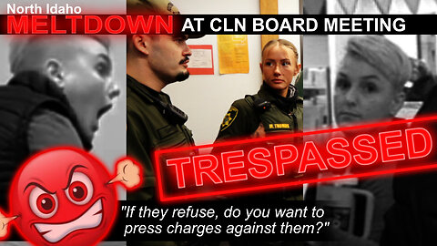 Meltdown-Megan! LAW ENFORCEMENT CALLED TO LIBRARY! Leftists trespassed!