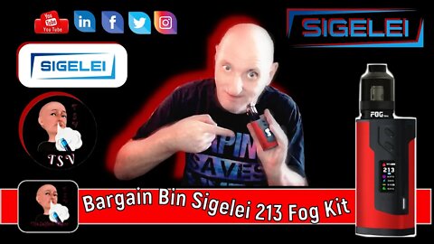 Bargain Bin Sigelei 213 Fog Kit