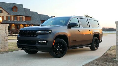 Jeep Wagoneer L Carbide Huge Luxury SUV 2023