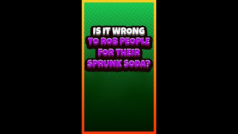 Is it wrong to rob people for their Sprunk soda? | Funny #GTA5 clips Ep. 230 #sprunk #gta5crime