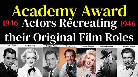 Academy Award 1946 (ep19) Hold Back The Dawn (Olivia de Havilland)