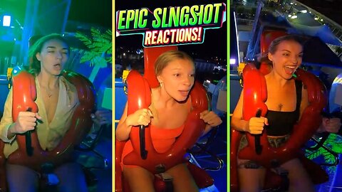 Skyrocketing Thrills! Top SlingShot Rides and Their Crazy Reactions
