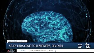 Study links COVID to Alzheimer's, dementia