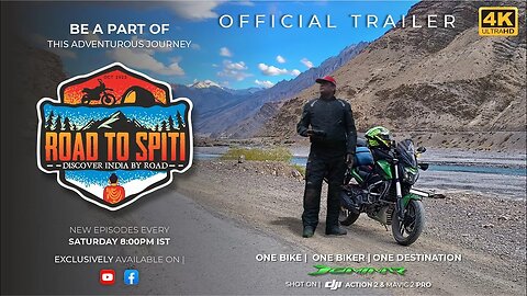 Road to Spiti Trailer | End of the season ride to Spiti valley in October 2022 | Bajaj Dominar 400