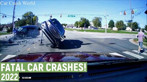 Car Crash Compilation World! 07-2022
