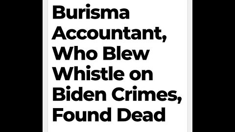 FBI Admits They Knew Biden Took Bribes As World Wire Depression Grows