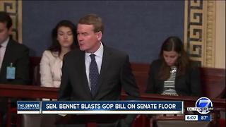 Sen. Michael Bennet slams Trump's health care plans