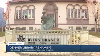 Denver library branch getting renamed