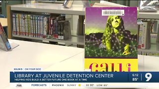 Books helping encourage literature and education in Pima County Detention Center