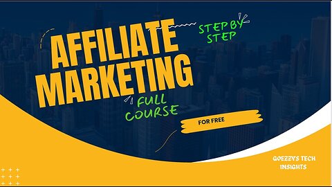 COMPLETE AFFILIATE MARKETING COURSES FOR FREE 2024.
