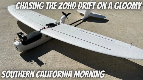 Chasing the ZOHD Drift on a Gloomy So Cal Morning.