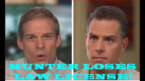 Government finally acts against Hunter Biden as he loses his law license!