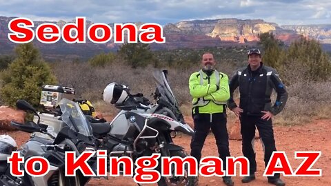 Sedona Jerome Bagdad to Kingman MC ride