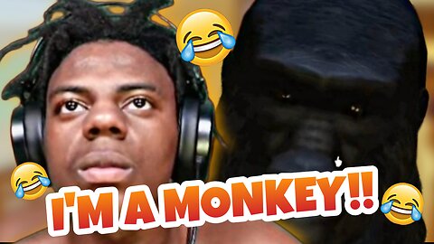 IShowSpeed Meets Monkey on Roblox😂😂 | Gets Called a **MONKEY** 😂😂 **HILARIOUS**