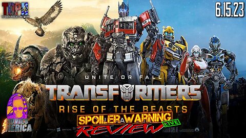 Transformers: Rise of the Beasts (2023)🚨SPOILER WARNING🚨Review LIVE | Movies Merica | 6.15.23