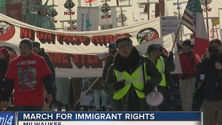 Milwaukeeans march for immigration rights