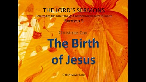 Jesus' Sermon #05: The Birth of Jesus