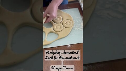 Copycat Krispy Kreme doughnuts￼#Hedgehog’shomestead