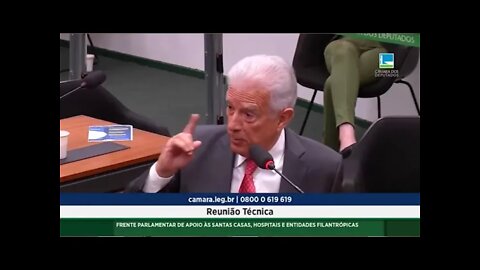 Rubens Bueno defende o SUS e socorro para as Santas Casas